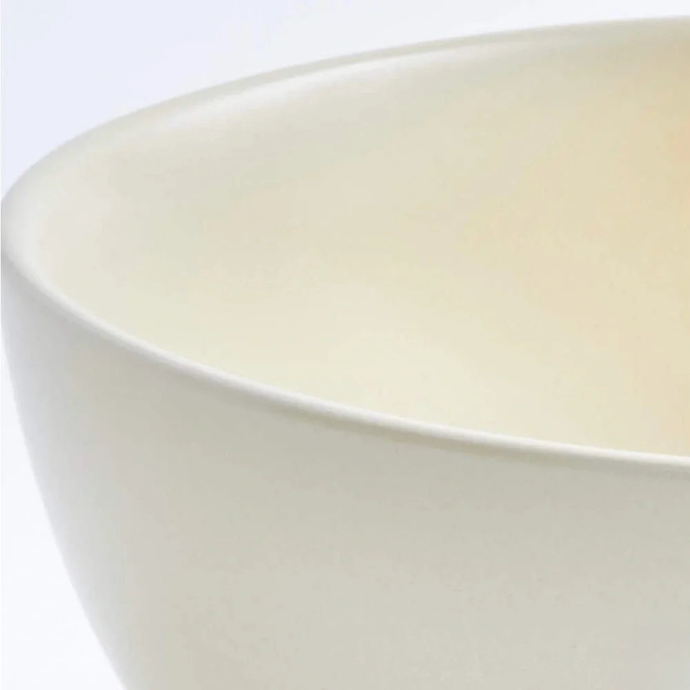 New! Crate&Barrel Butter Yellow Stoneware Cereal Bowl by Molly Baz, Set of 4